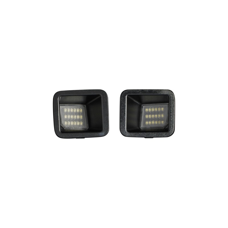 Ford F-250 License Plate Lights - FORM Lighting - Cool White - 2017 Ford F-250 License Plate Lights - FORM Lighting - Cool White - 2017